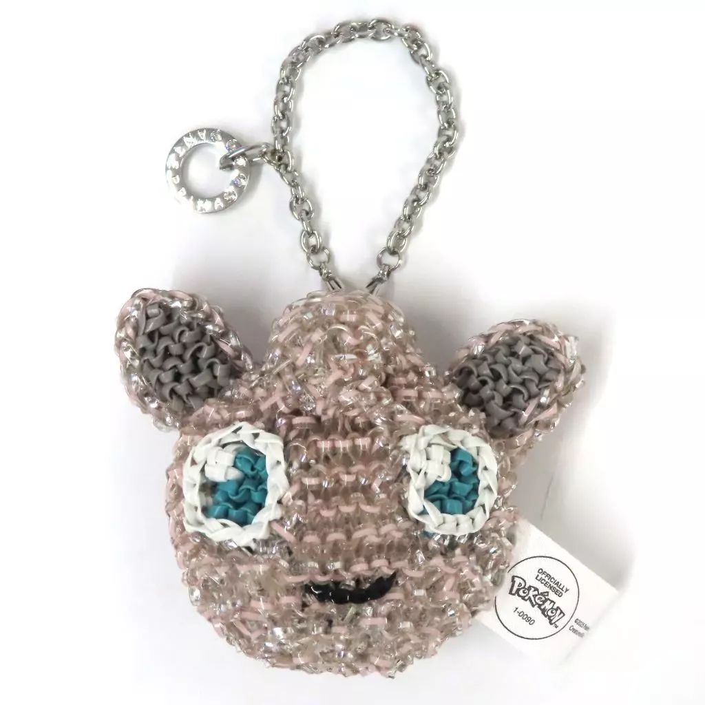 ぬいぐるみマスコット ぬいぐるみバッジ プリン バッグチャーム パウダリーピンクシルバー ポケットモンスター×アンテプリマ POKEMON COLLECTION