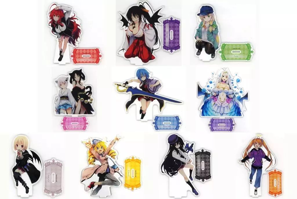 中古】アクリルスタンド・アクリルパネル 全10種セット アクリル