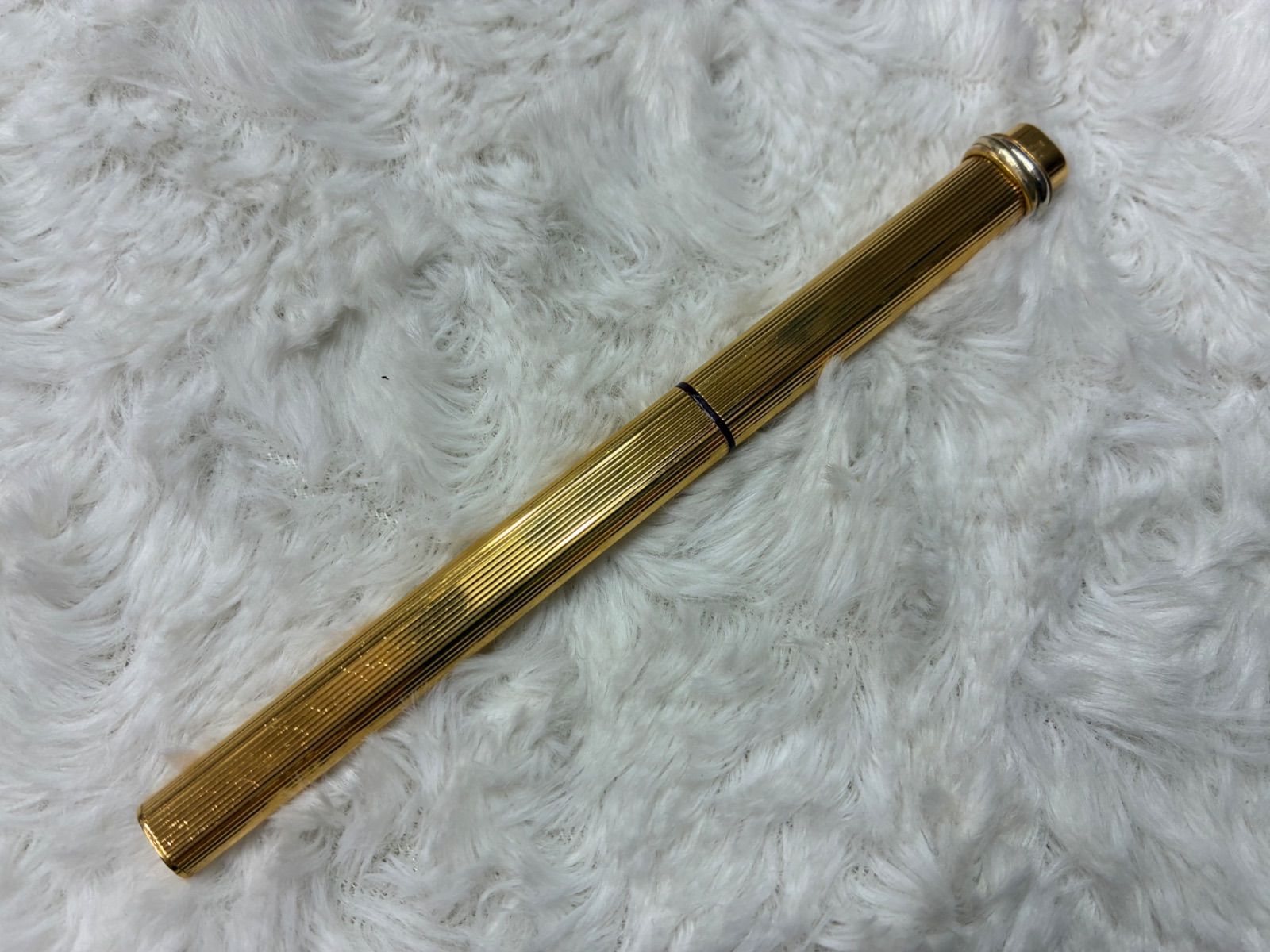 カルティエ トリニティ ヴィンテージ ストライプ ボールペン