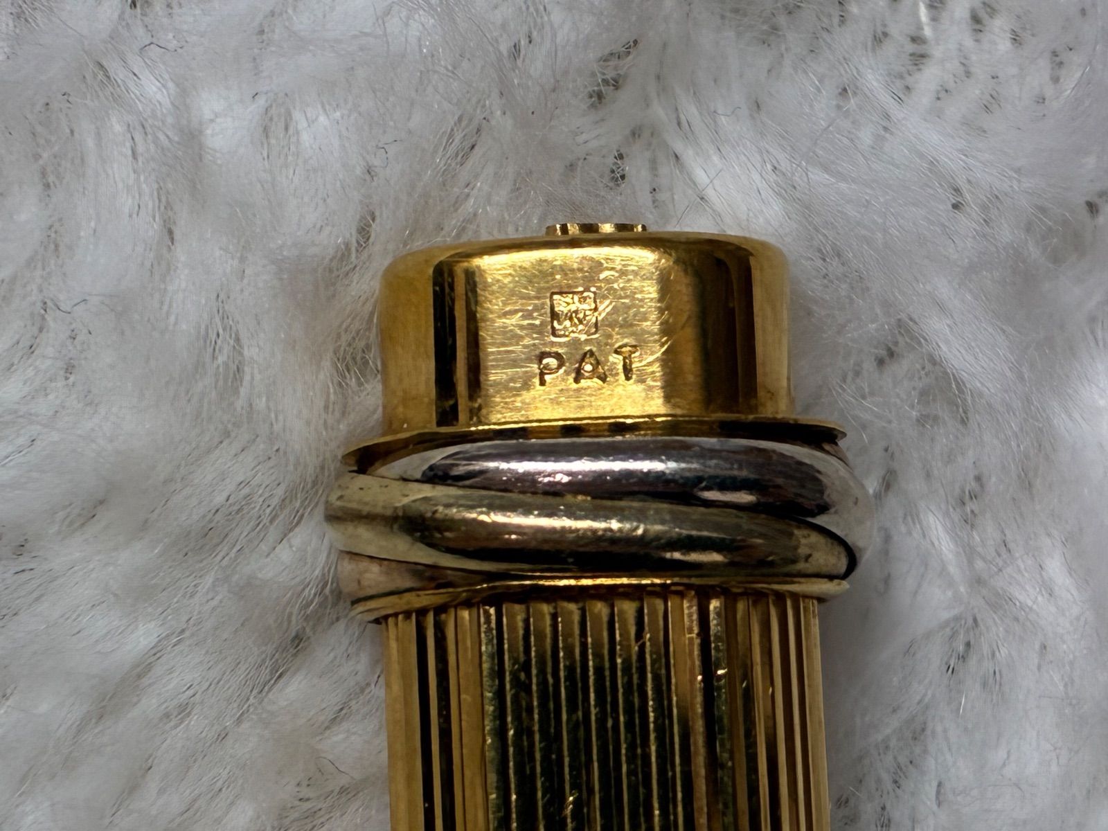  カルティエ トリニティ ヴィンテージ ストライプ ボールペン ボールペン本体 ボールペン