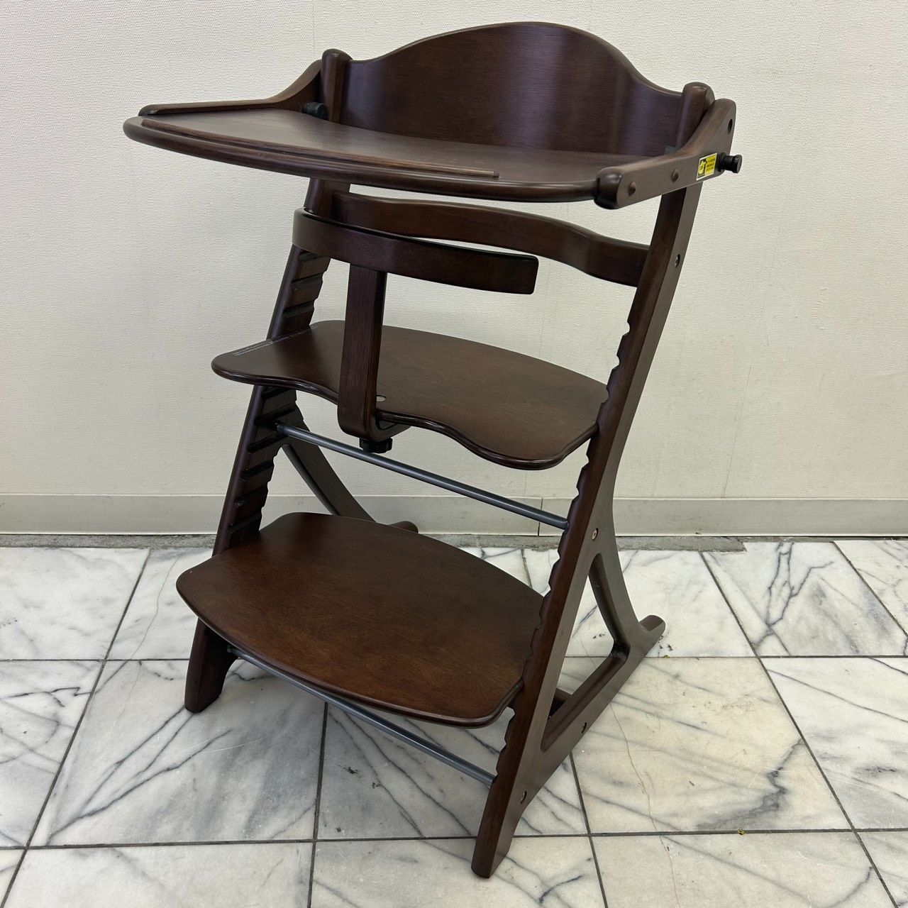 訳あり yamatoya 大和屋 すくすくチェアスリムプラス テーブル付 木製