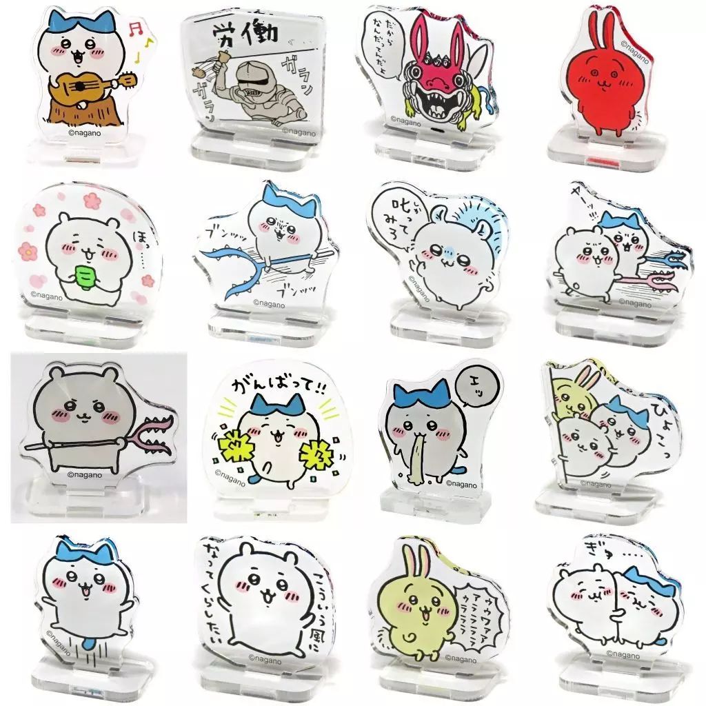 アクリルスタンド アクリルパネル 全16種セット ちいかわ なんか小さくてかわいいやつ トレーディングアクリルスタンド