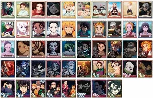 キャラカード 全48種セット 鬼滅の刃 スナップマイドSQmore!