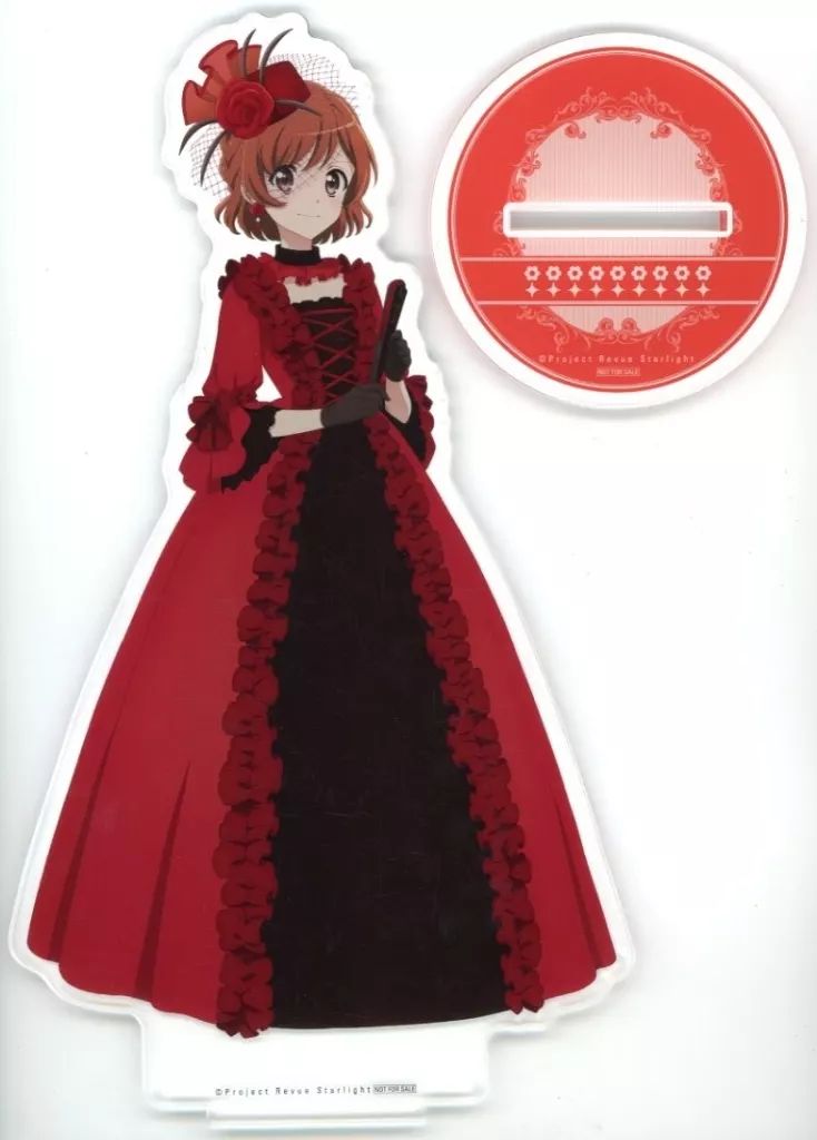 アクリルスタンド アクリルパネル 愛城華恋 少女 歌劇 レヴュースタァライト シンデレラ ポップアップストア in AKIHABARAゲーマー 抽選会 A賞
