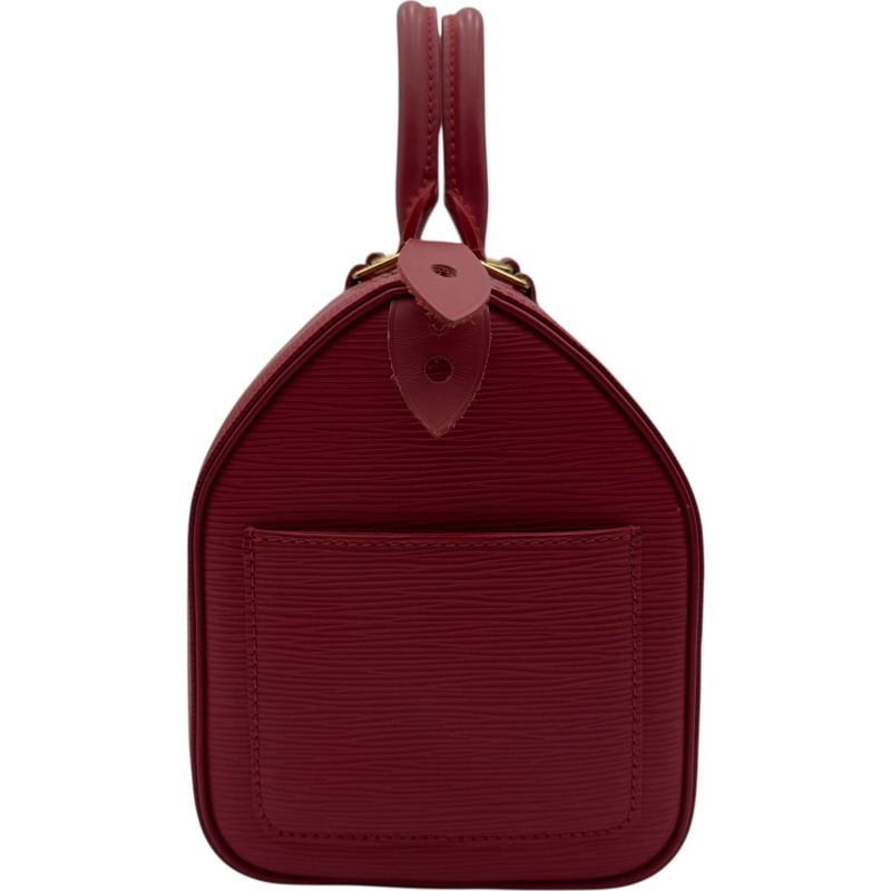 【美品】ルイヴィトン エピ スピーディ25 赤 レッド ハンドバッグ LOUIS VUITTON ルイヴィトン スピーディ25 エピ ハンドバッグ レッド