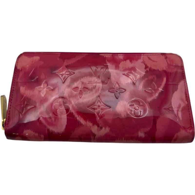 LOUIS VUITTON ヴェルニ ジッピーウォレット ピンク 長財布 箱付き LOUIS VUITTON（ルイ・ヴィトン） ジッピーウォレット モノグラム
