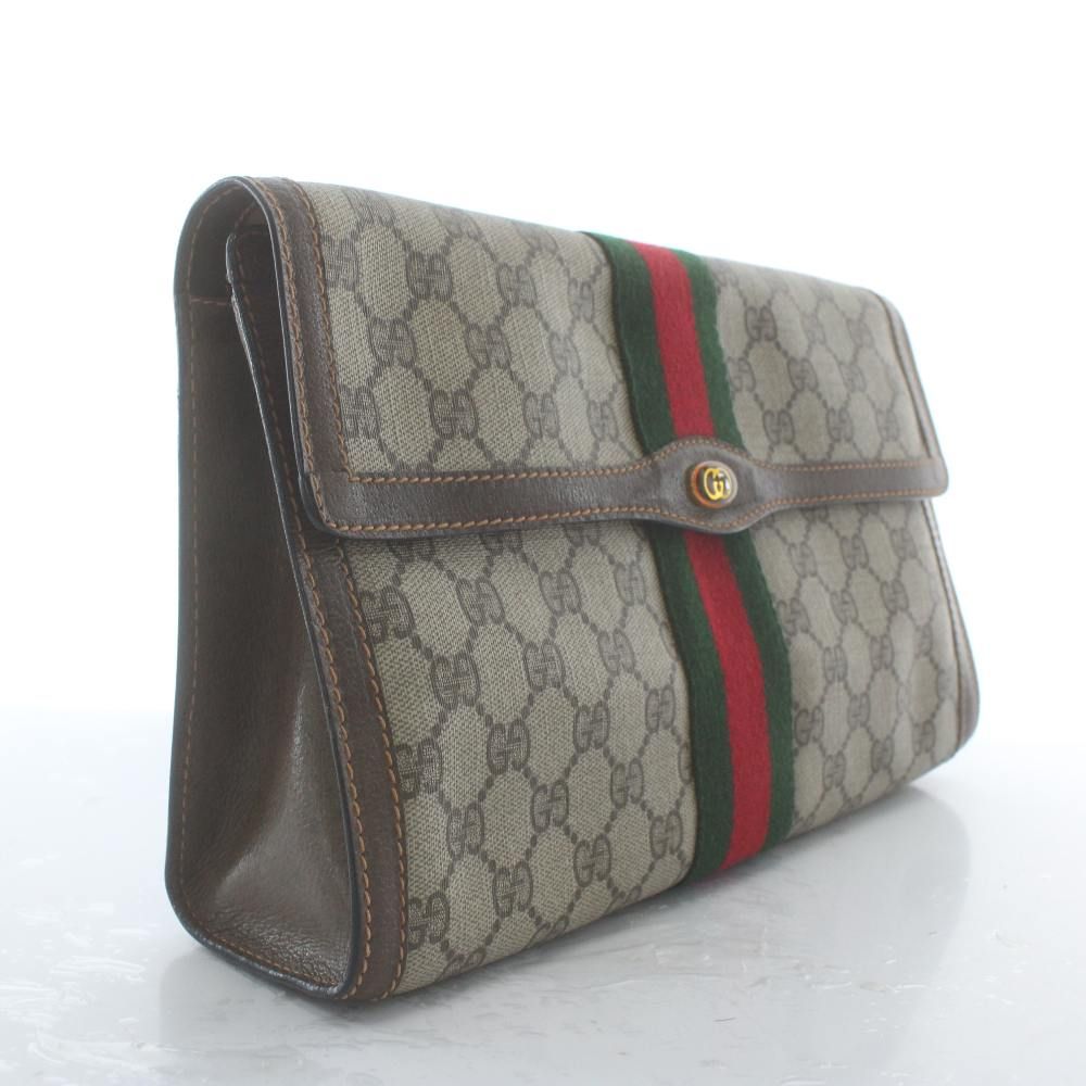 グッチ GUCCI オールドグッチ セカンドバッグ クラッチバッグ PVC