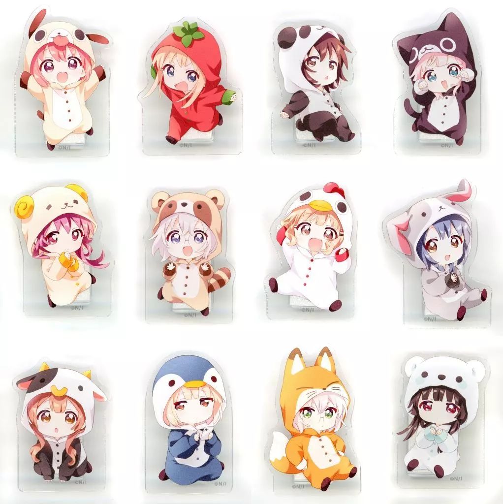 クリップ 全12種セット ゆるゆり×大室家 crown garden in アトレ秋葉原 トレーディングアクリルクリップ