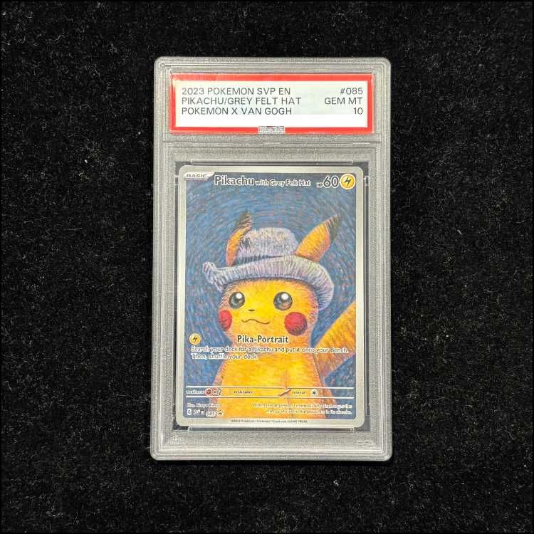 PSA10】ピカチュウ ゴッホ プロモ 開封済 PROMO 085/SVP 1枚 - メルカリ