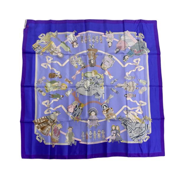 ○ エルメス HERMES カレ90 スカーフ バンダナ ハロードリー HELLO