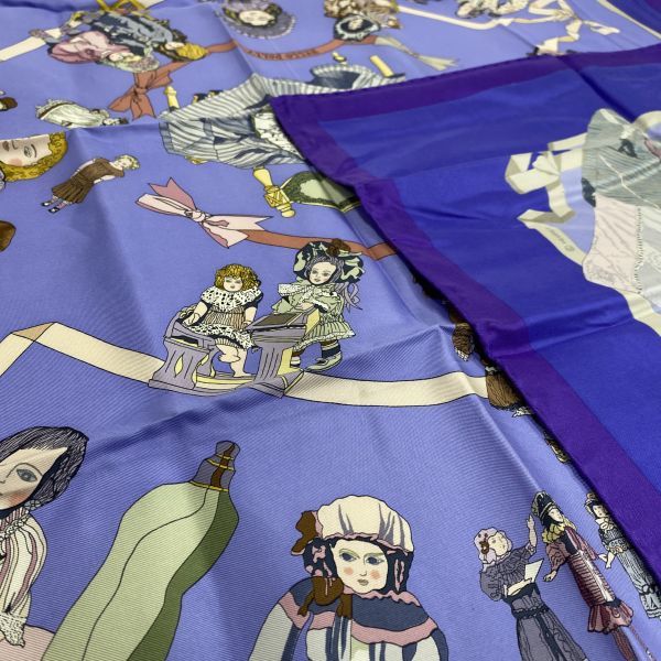 ○ エルメス HERMES カレ90 スカーフ バンダナ ハロードリー HELLO