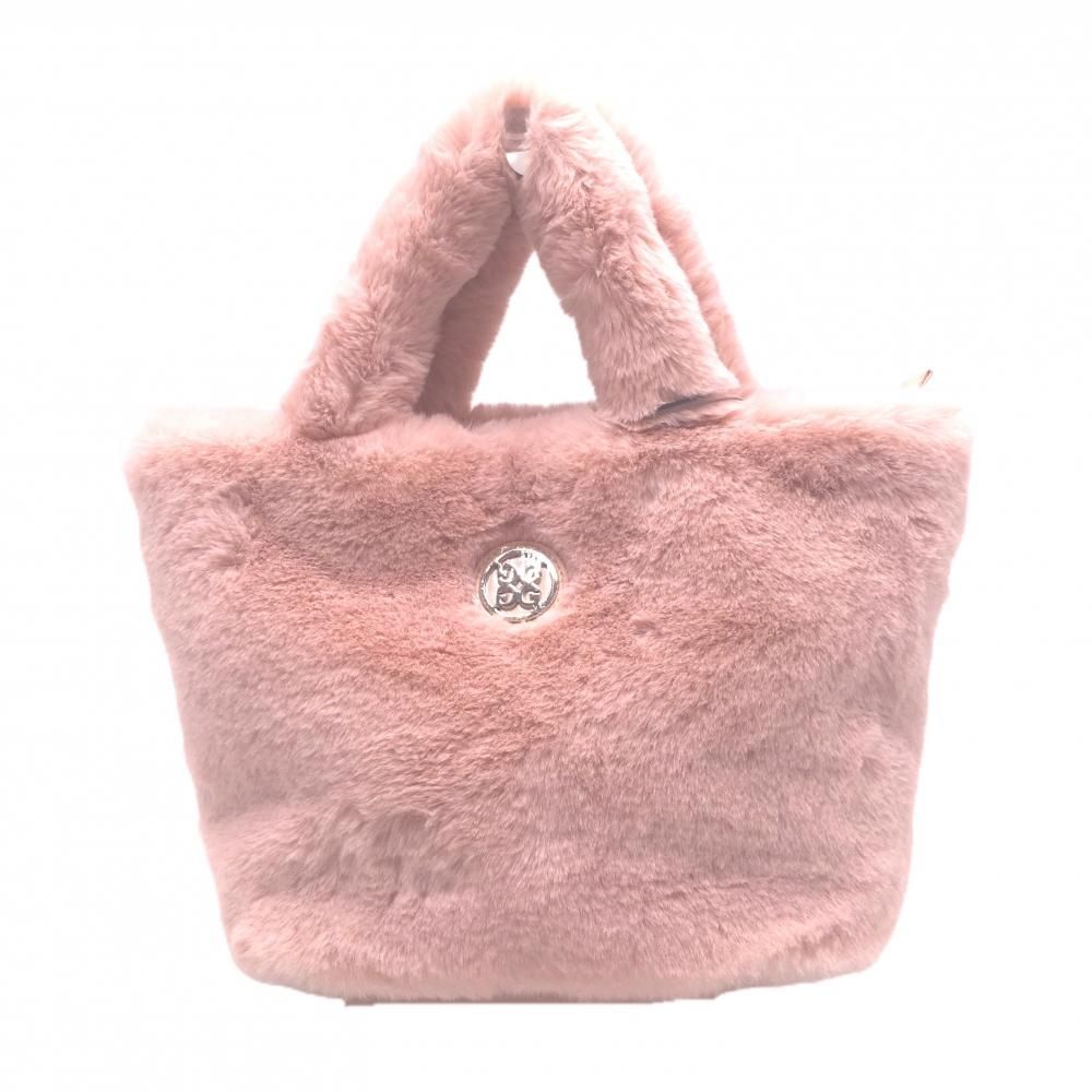 ジーフォア カートバッグ ピンク ファー 内側ポケット ゴルフ G FORE