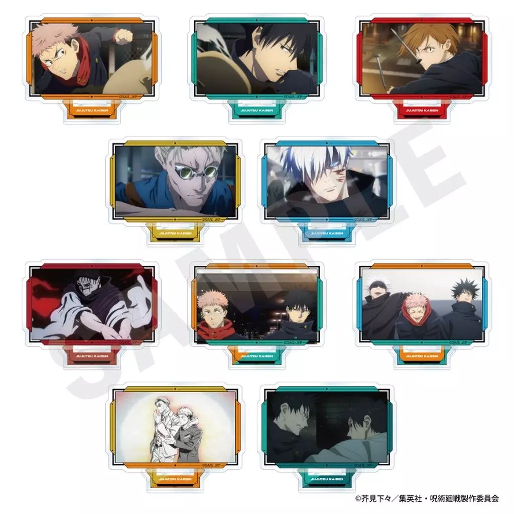 呪術廻戦　アクリルパネル　まとめ売り グッズ-置きもの】呪術廻戦 懐玉・玉折 アクリルパネル 総集編キー