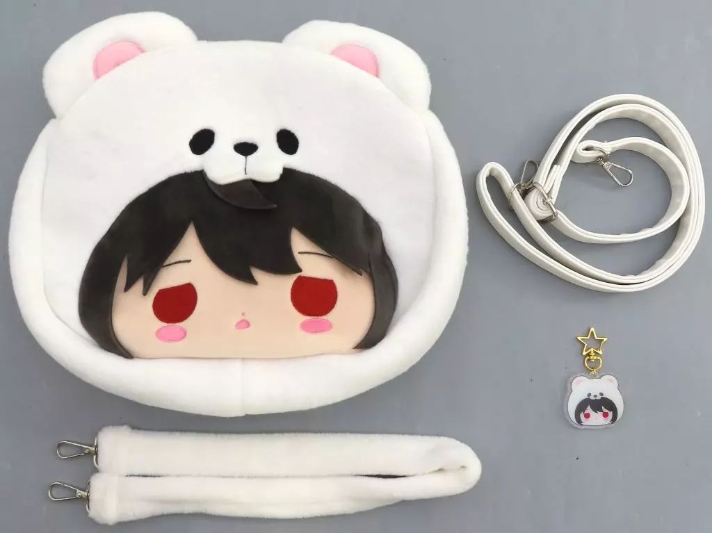 バッグ 朔間凛月 抱き熊痛バッグ チャーム付 あんさんぶるスターズ!!×告白気球 中国