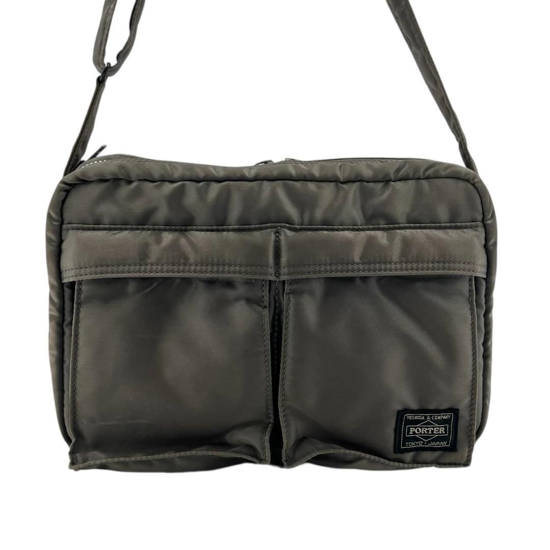 極美品✨希少PORTER ポータータンカーショルダーバッグ　ユニセックス大容量 極美品】 ポーター PORTER 吉田カバン TANKER SHOULDER BAG(S