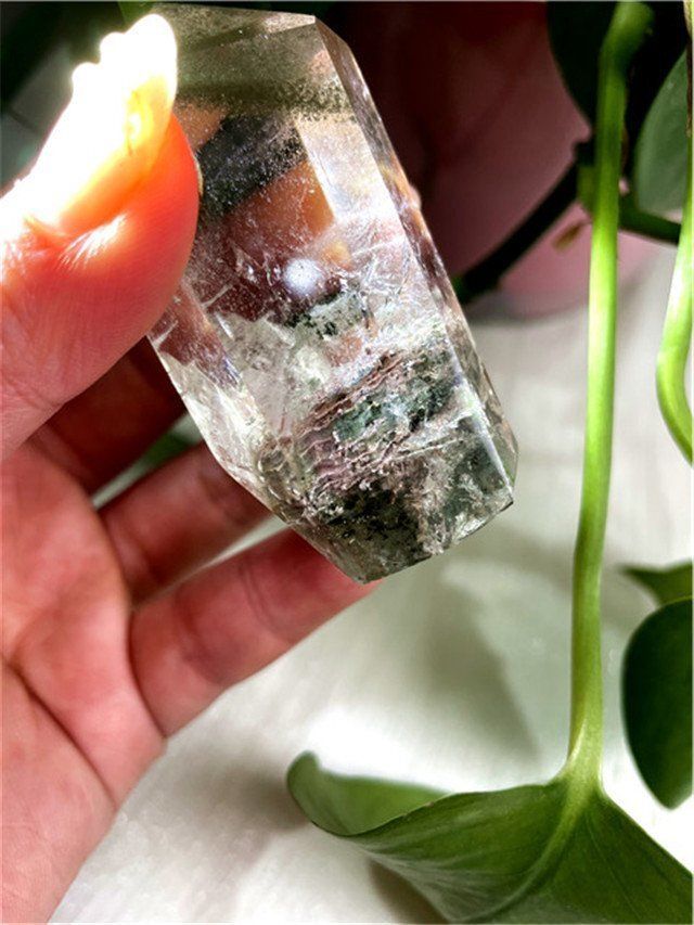 AAA級天然ガーデンクォーツ六角柱YT8P2/101P03A - メルカリ