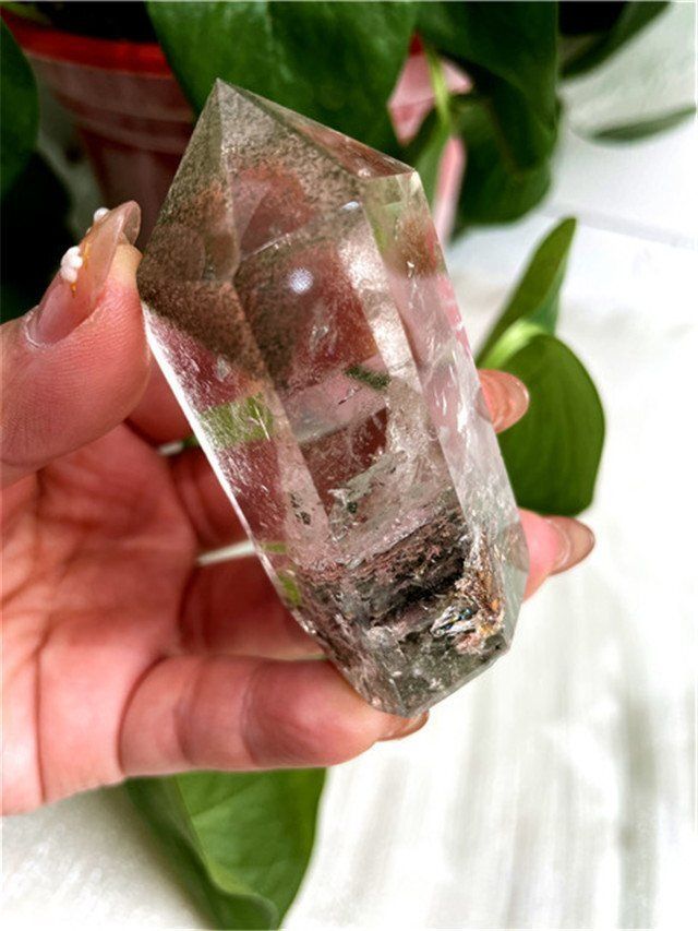 AAA級天然ガーデンクォーツ六角柱YT8P2/101P03A - メルカリ