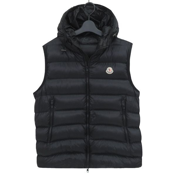美品】MONCLER モンクレール RAY GILET フーデッド ダウン ベスト 
