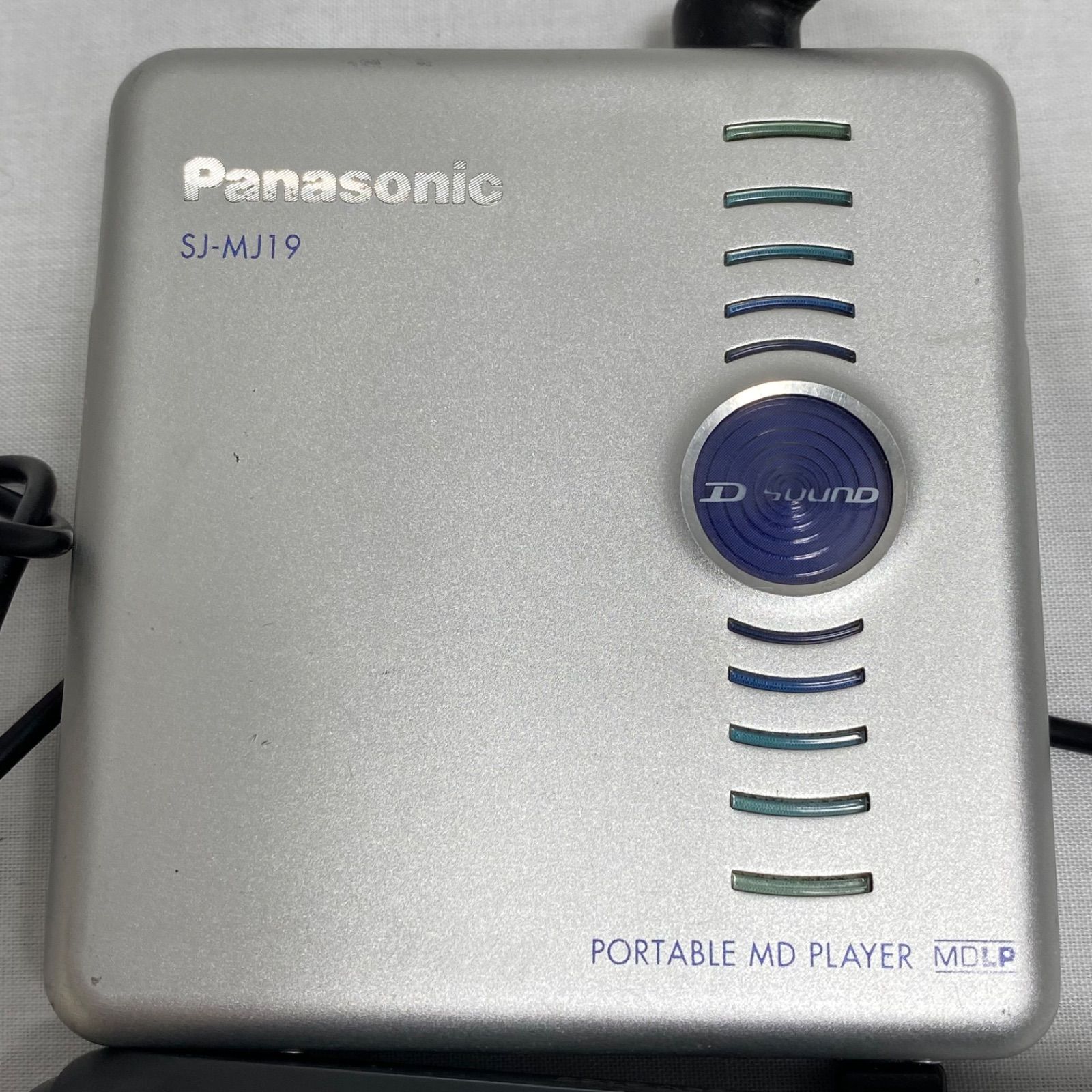 Panasonic パナソニック ポータブルMDプレーヤー SJ-MJ19 【動作未確認