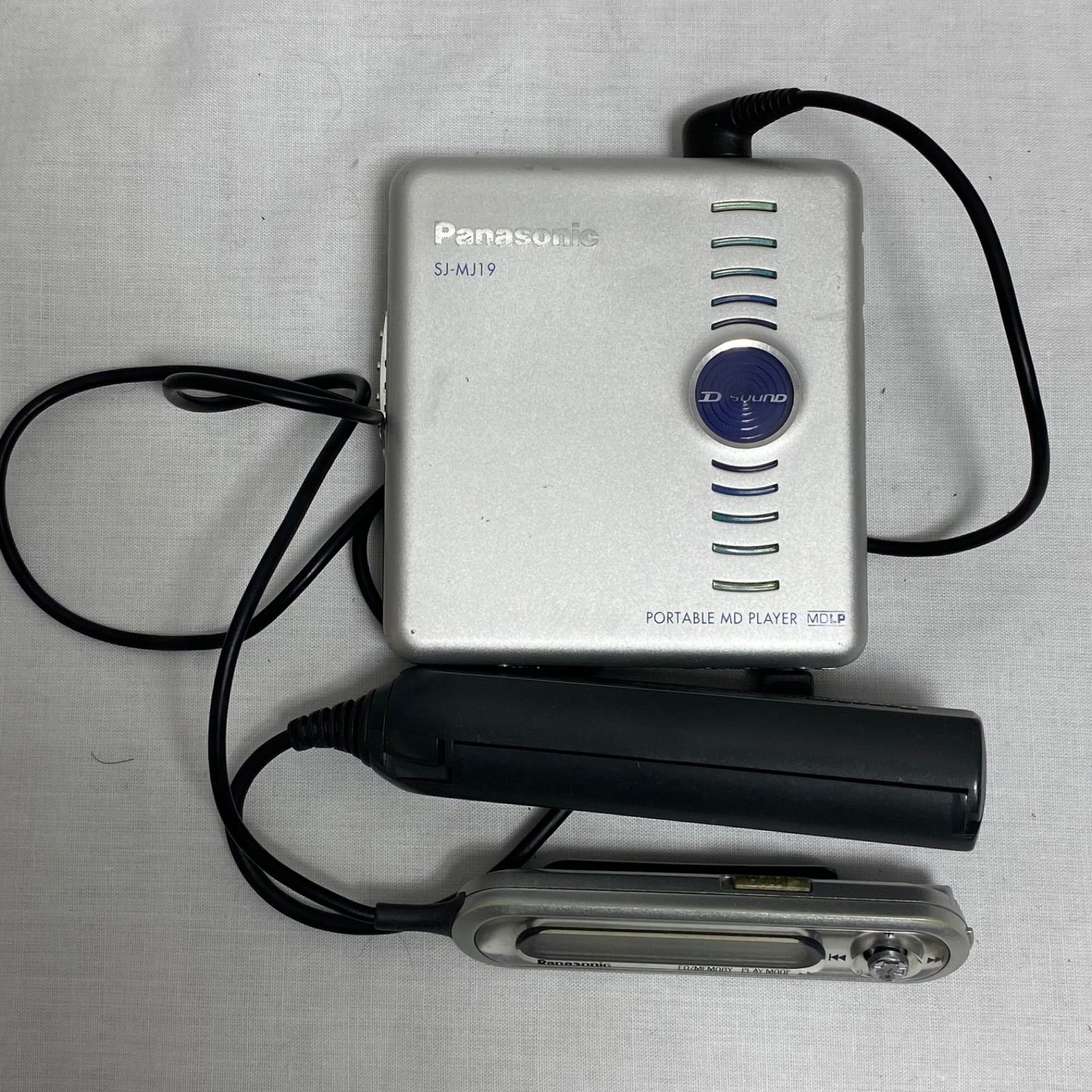 Panasonic パナソニック ポータブルMDプレーヤー SJ-MJ19 【動作未確認