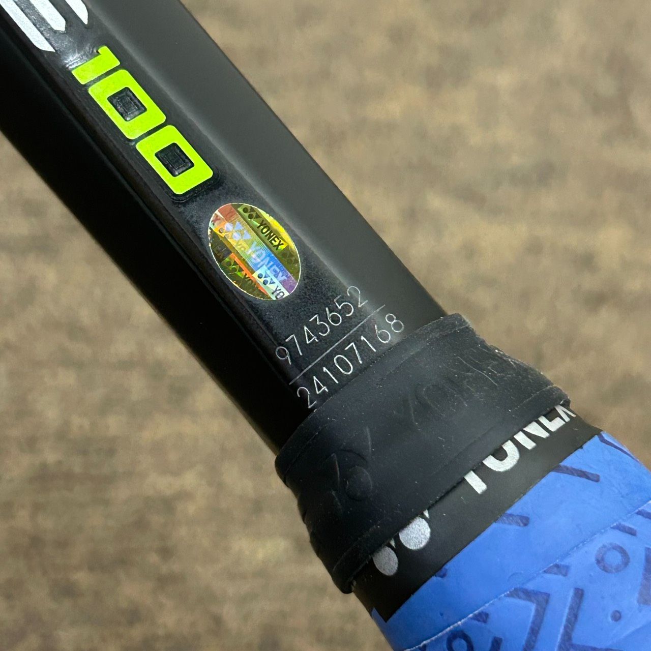 YONEX EZONE 100 ISOMETRIC HYPER-MG G3 ヨネックス イーゾーン テニス