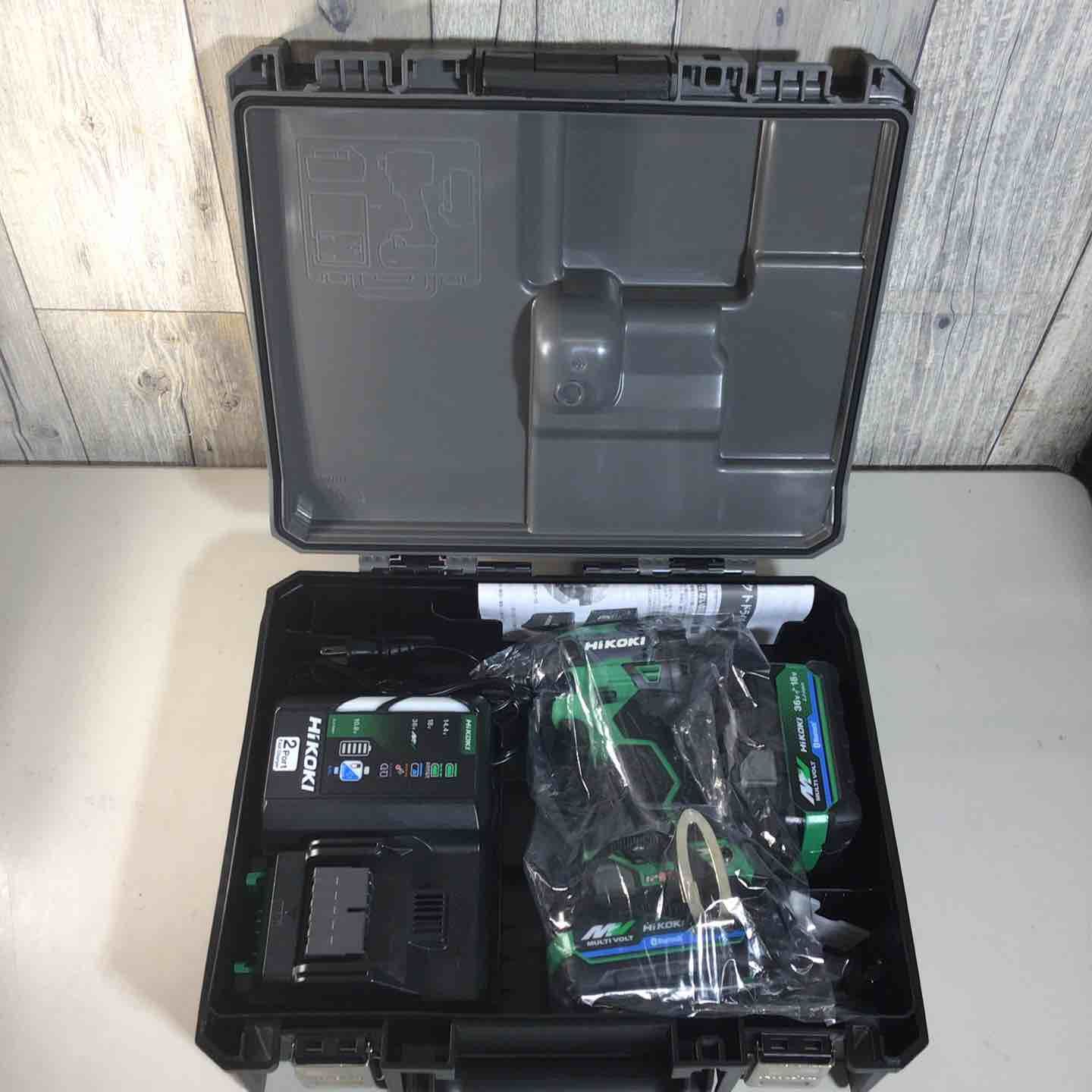 ♥品 ハイコーキ HIKOKI 日立 コードレス インパクトドライバ アグレッシブグリーン WH 36 DD 2 XHLSZ フルセット インパクト グリーン 緑 充電式