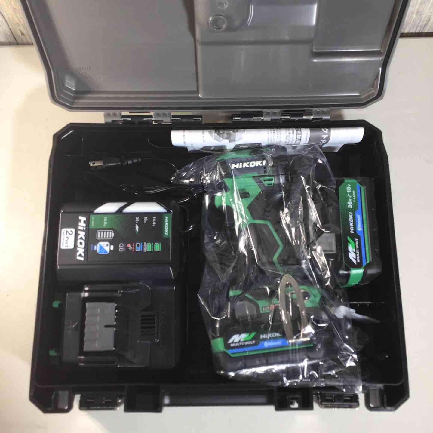 ♥品 ハイコーキ HIKOKI 日立 コードレス インパクトドライバ アグレッシブグリーン WH 36 DD 2 XHLSZ フルセット インパクト グリーン 緑 充電式