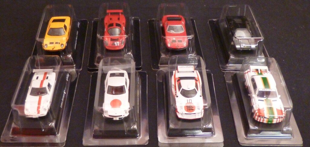京商 1|64 サーキットの狼 ミニカーコレクション 全8種セット 外
