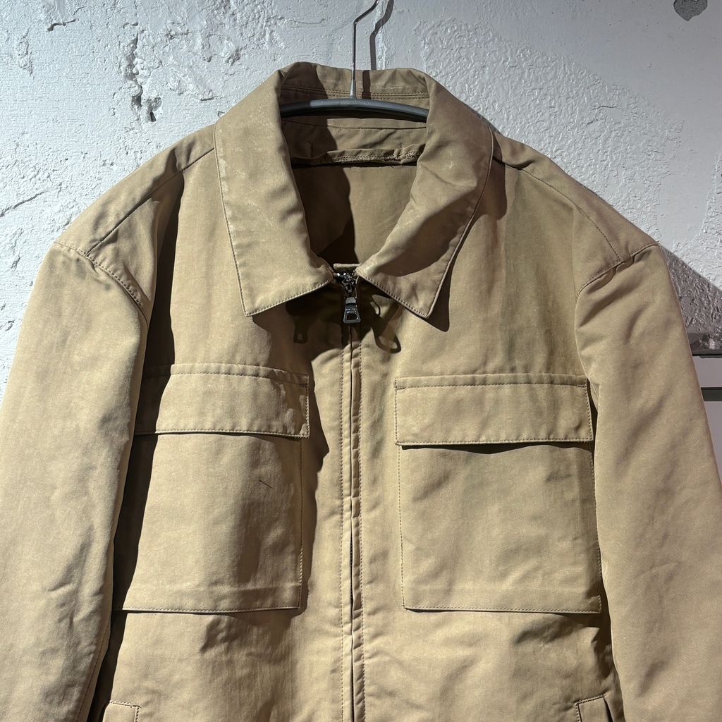 PRADA SPORT プラダスポーツ 00's Waxed Nylon Utility Jacket ワーク