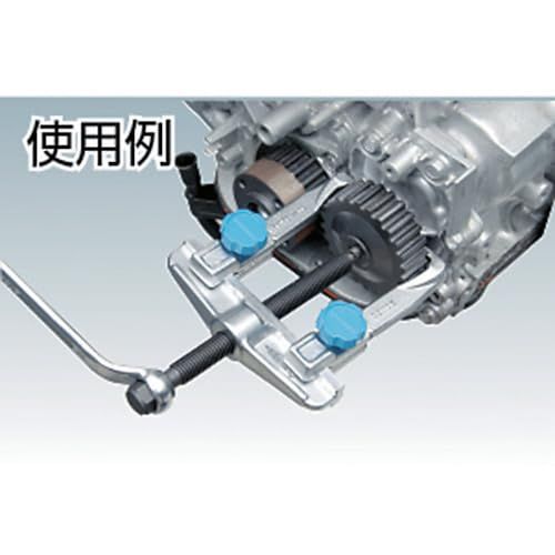 スーパー スライド式ギヤプーラ 爪の届く長さ 160 適合プーリ 外掛25~1