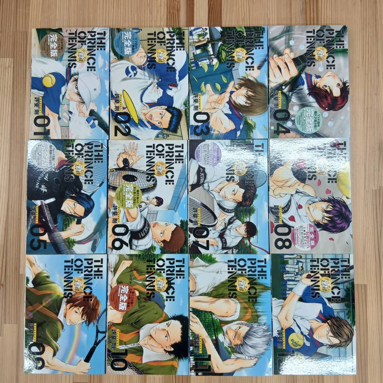 全巻セット】テニスの王子様 完全版36冊セット - メルカリ