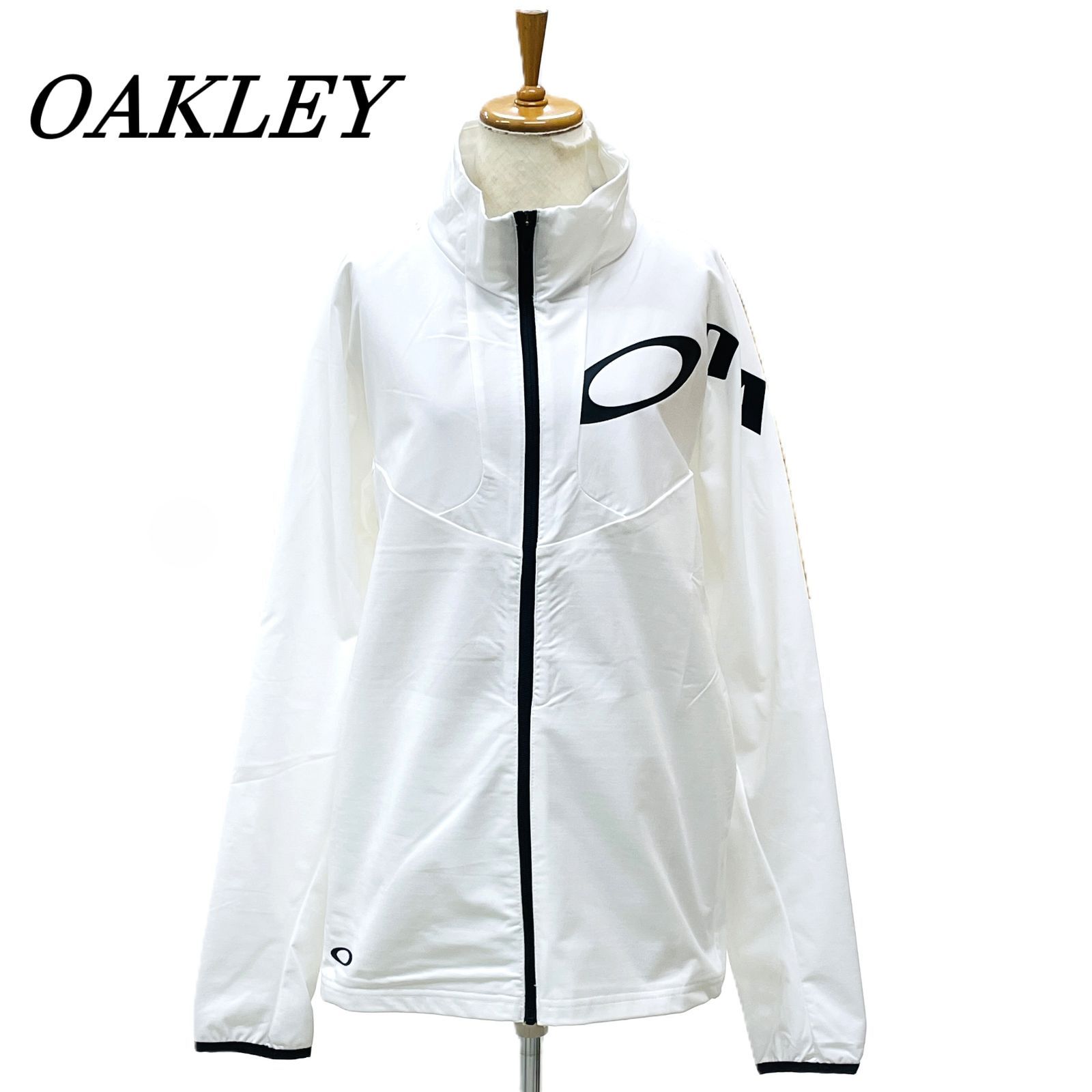 未使用】OAKLEY オークリー ジャージ ジャケット XL WHT/ホワイト