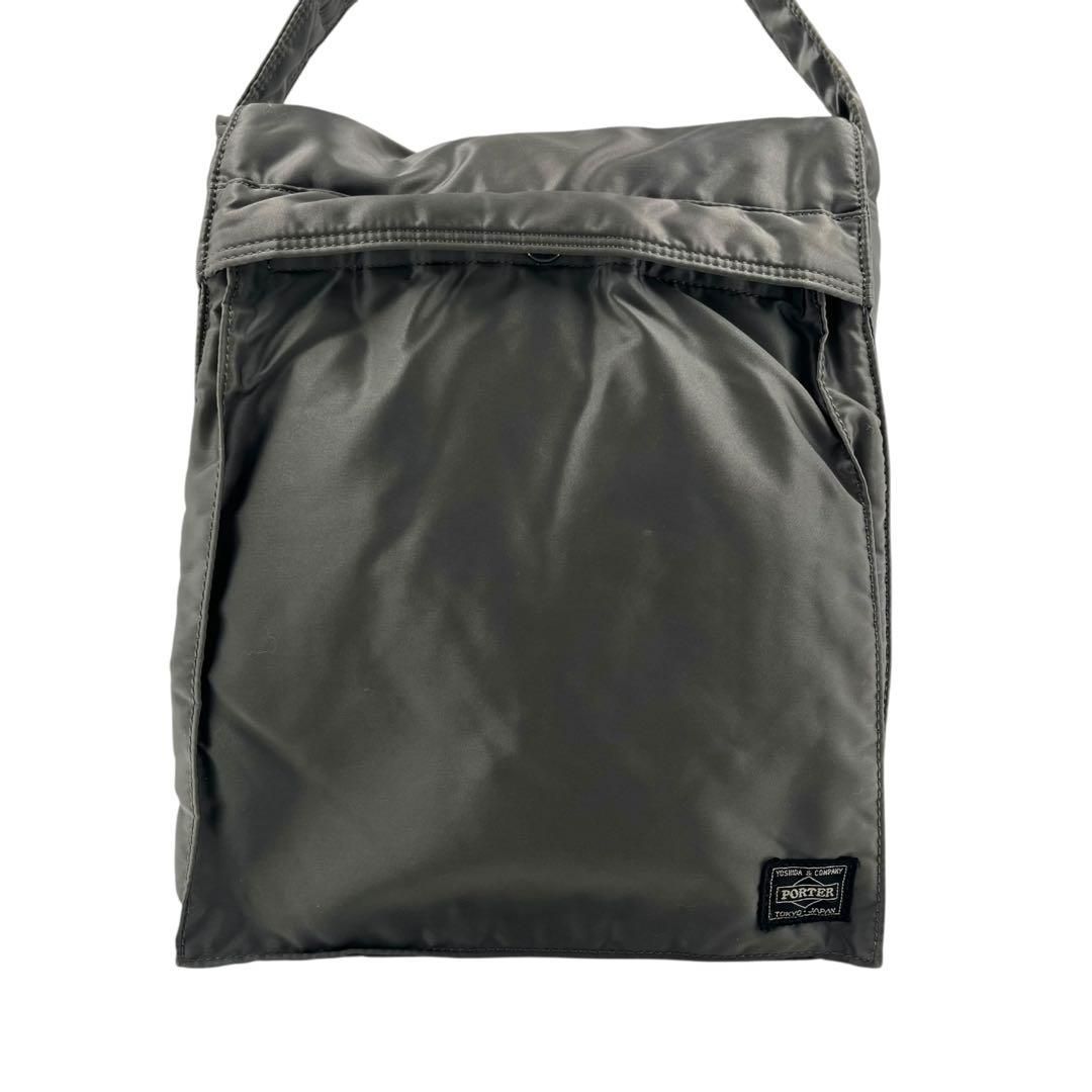 極美品】 ポーター ショルダーバッグ タンカー シルバーグレー 廃盤