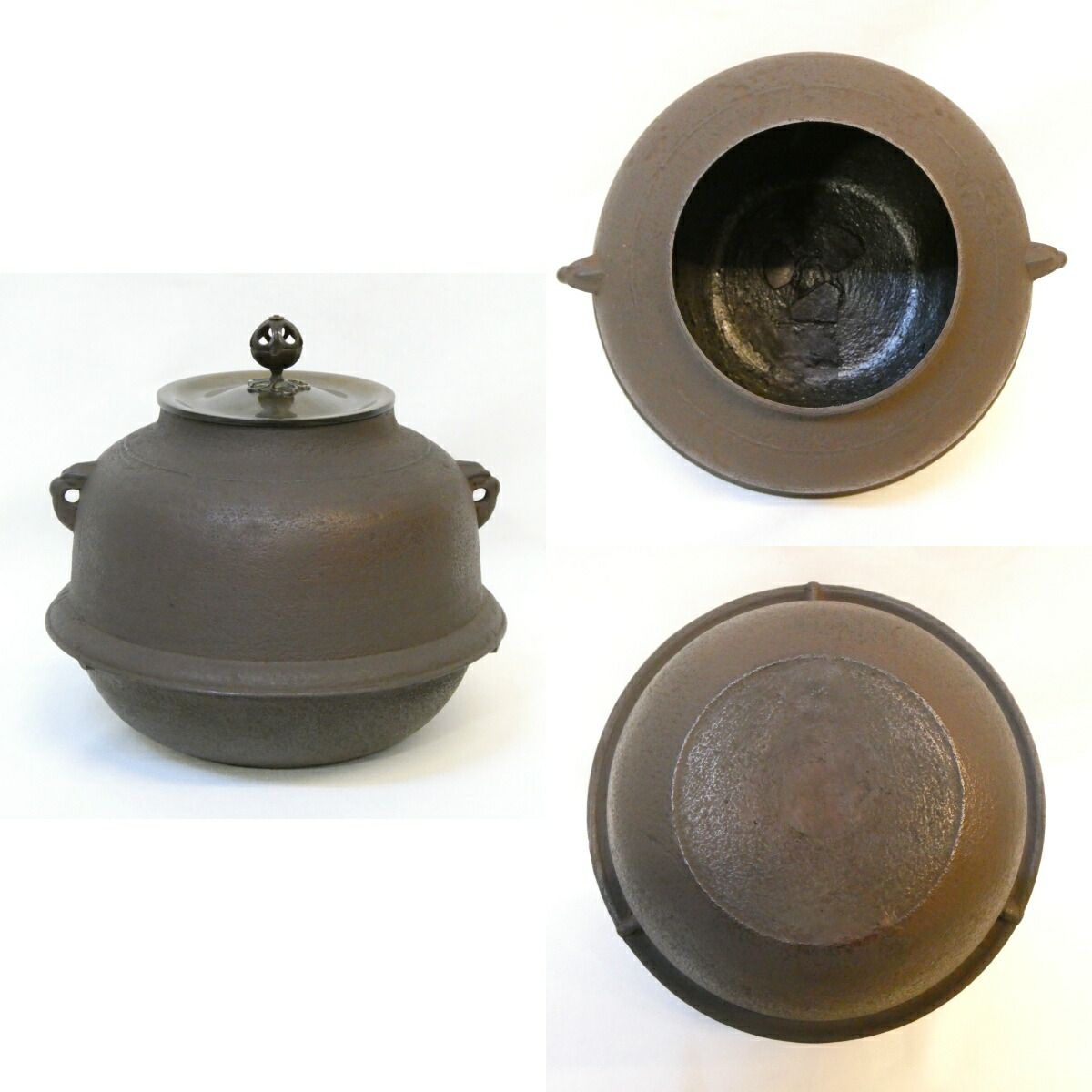 L106 ほぼ未使用 釜師 畠春斎 鋳物師 金森彦兵衛 唐金朝鮮風炉 真形釜添 2025年最新】畠春斎 釜の人気アイテム - メルカリ L106 ほぼ未使用 釜師