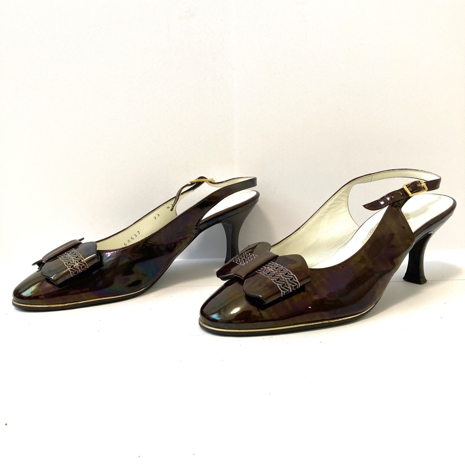 日本製◎【Yoshinoya GINZA Tokyo】銀座ヨシノヤ エナメル バック