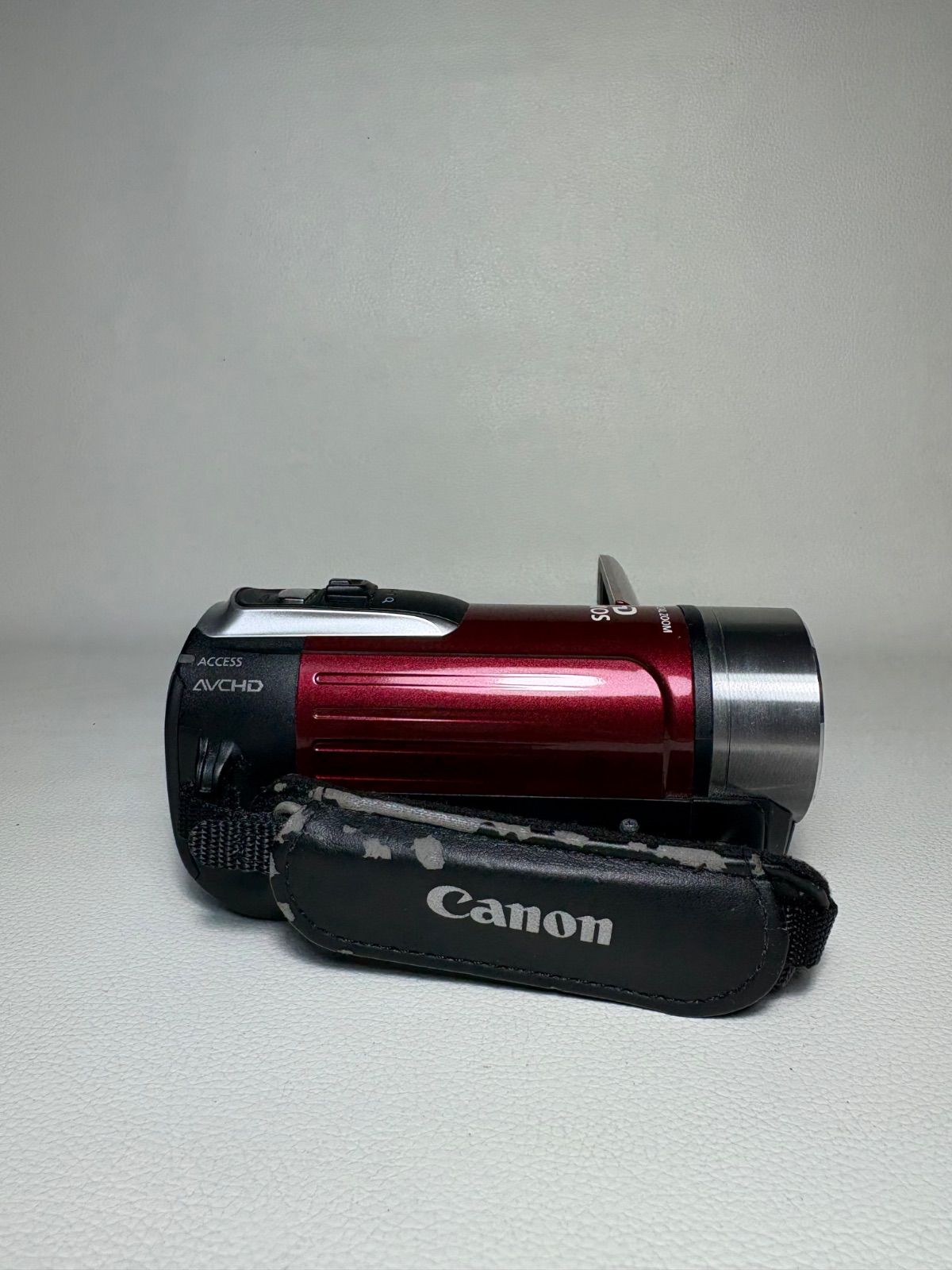 Canon フルハイビジョンビデオカメラ iVIS HF R10 レッド (内蔵メモリ