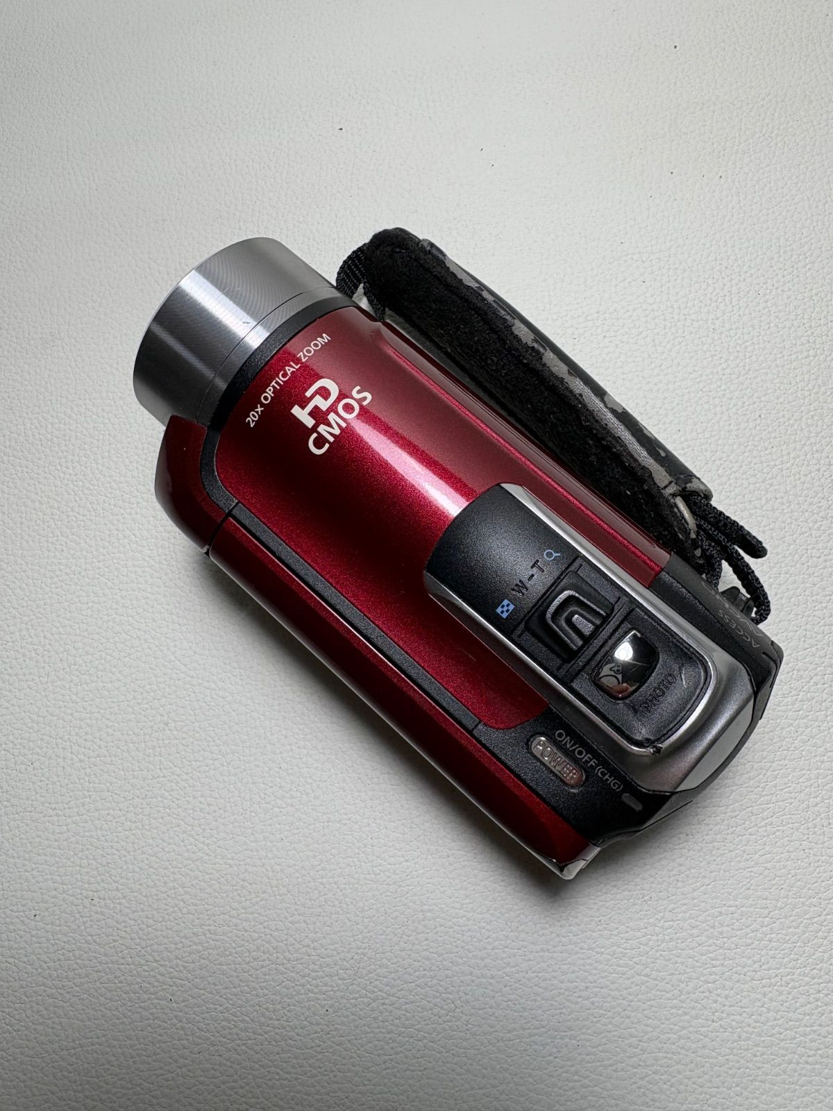 Canon フルハイビジョンビデオカメラ iVIS HF R10 レッド (内蔵メモリ