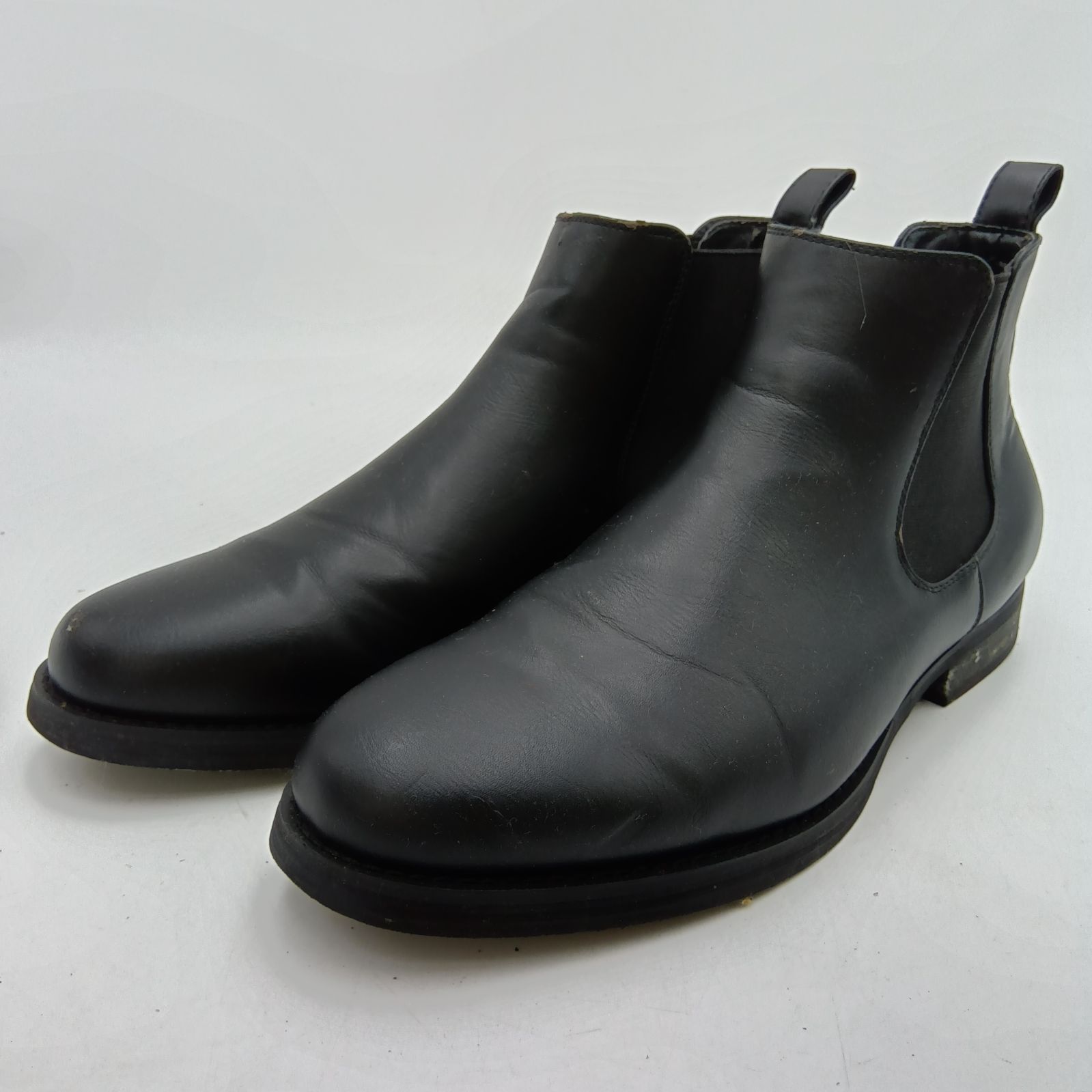 GLOBAL WORK グローバルワーク サイドゴアブーツ レディース L ブラック A-14-7 - メルカリ