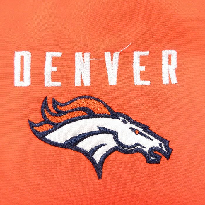 XL/古着 長袖 ジャケット メンズ NFL デンバーブロンコス 刺繍 大きい