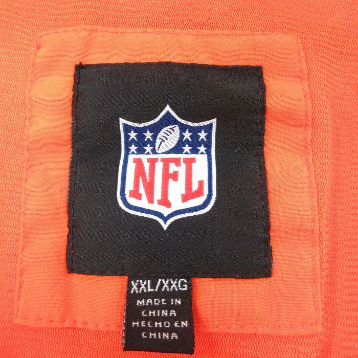 XL/古着 長袖 ジャケット メンズ NFL デンバーブロンコス 刺繍 大きい