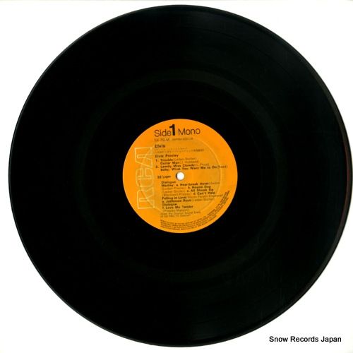 レコード】エルヴィス・プレスリー プレスリー・オン・ステージ SX-38
