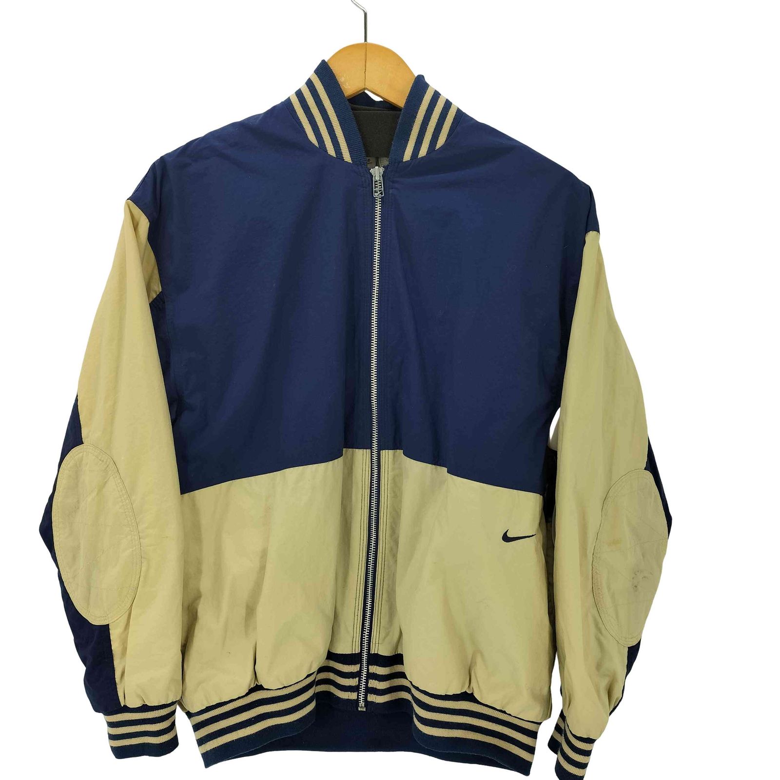 ナイキ NIKE 90S 白タグ 背面 ゴツナイキ スウッシュ ロゴ 刺繍 バイ