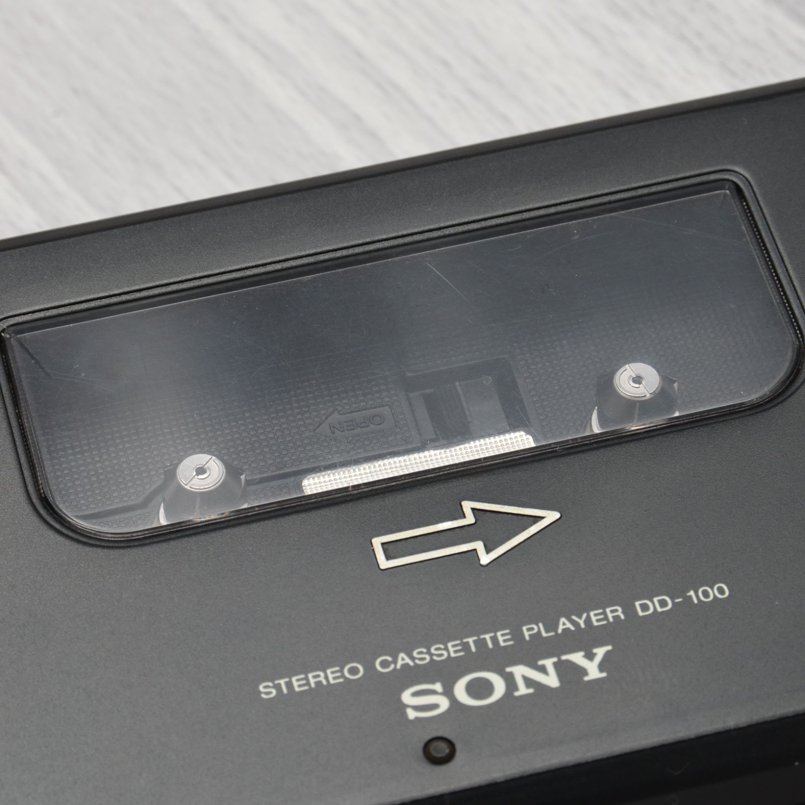 SONY WALKMAN DD-100 武道館 カセットウォークマン ブラック 整備済