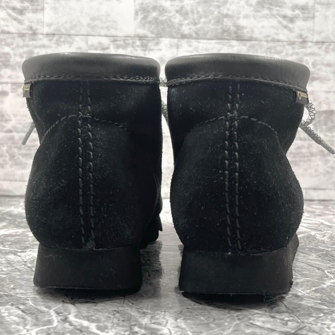 クラークスオリジナル ワラビー ブーツ GTX 24cm ブラック スエード