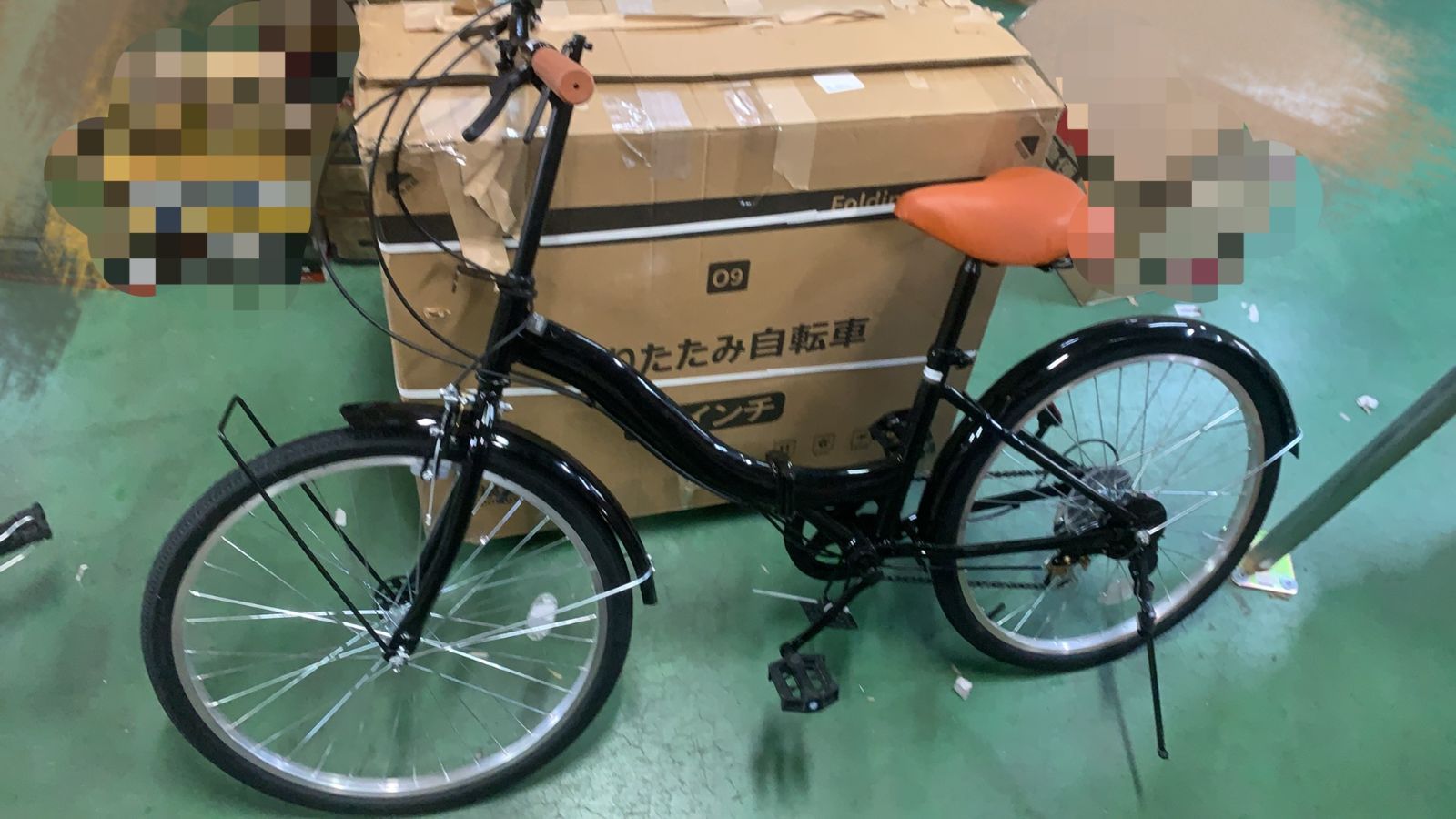 Mixiu 折りたたみ自転車 P-O9A シマノ 7段変速 24インチ--526419