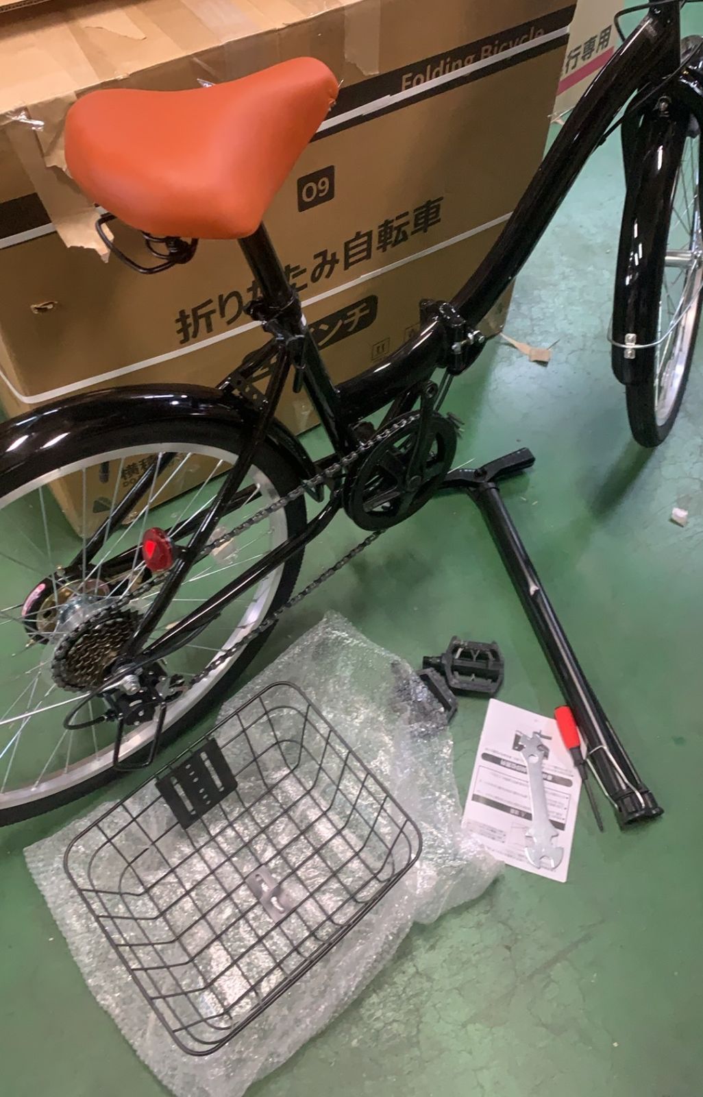 Mixiu 折りたたみ自転車 P-O9A シマノ 7段変速 24インチ--526419