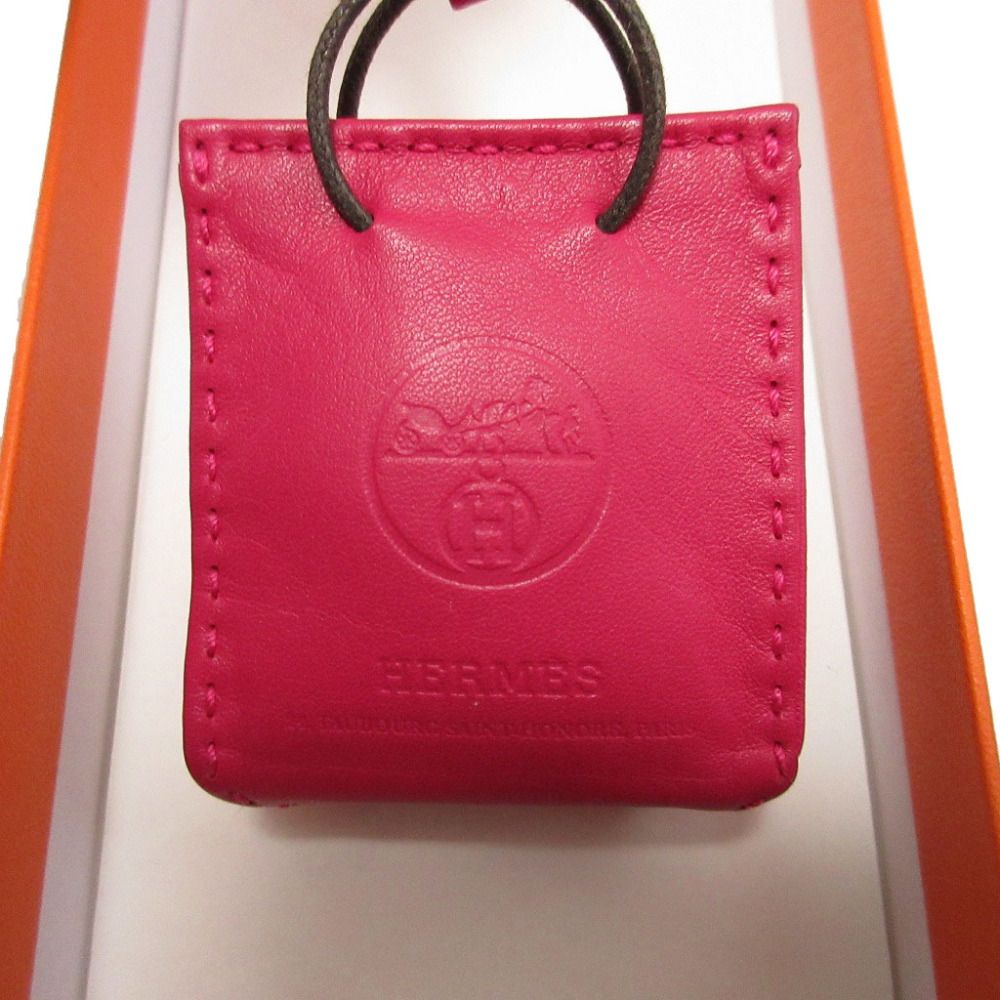 美品 エルメス サックオランジュ アニューミロ Y刻印(2020年製) ローズ