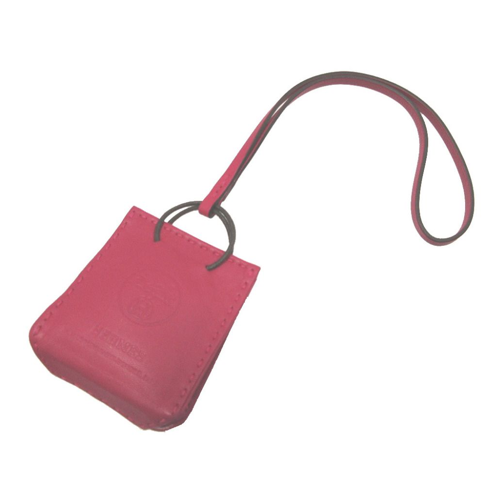 美品 エルメス サックオランジュ アニューミロ Y刻印(2020年製) ローズ