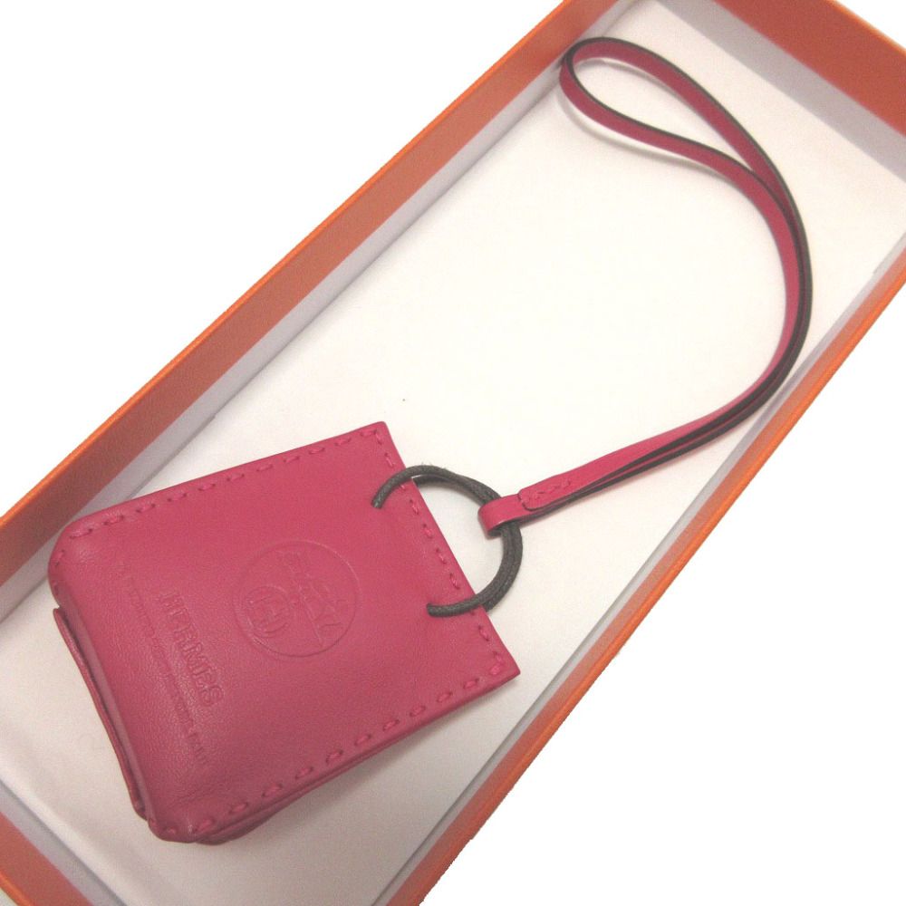 美品 エルメス サックオランジュ アニューミロ Y刻印(2020年製) ローズ