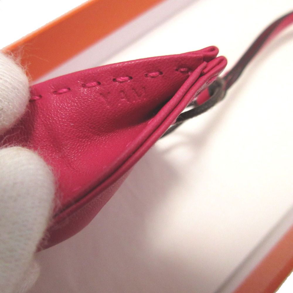 美品 エルメス サックオランジュ アニューミロ Y刻印(2020年製) ローズ